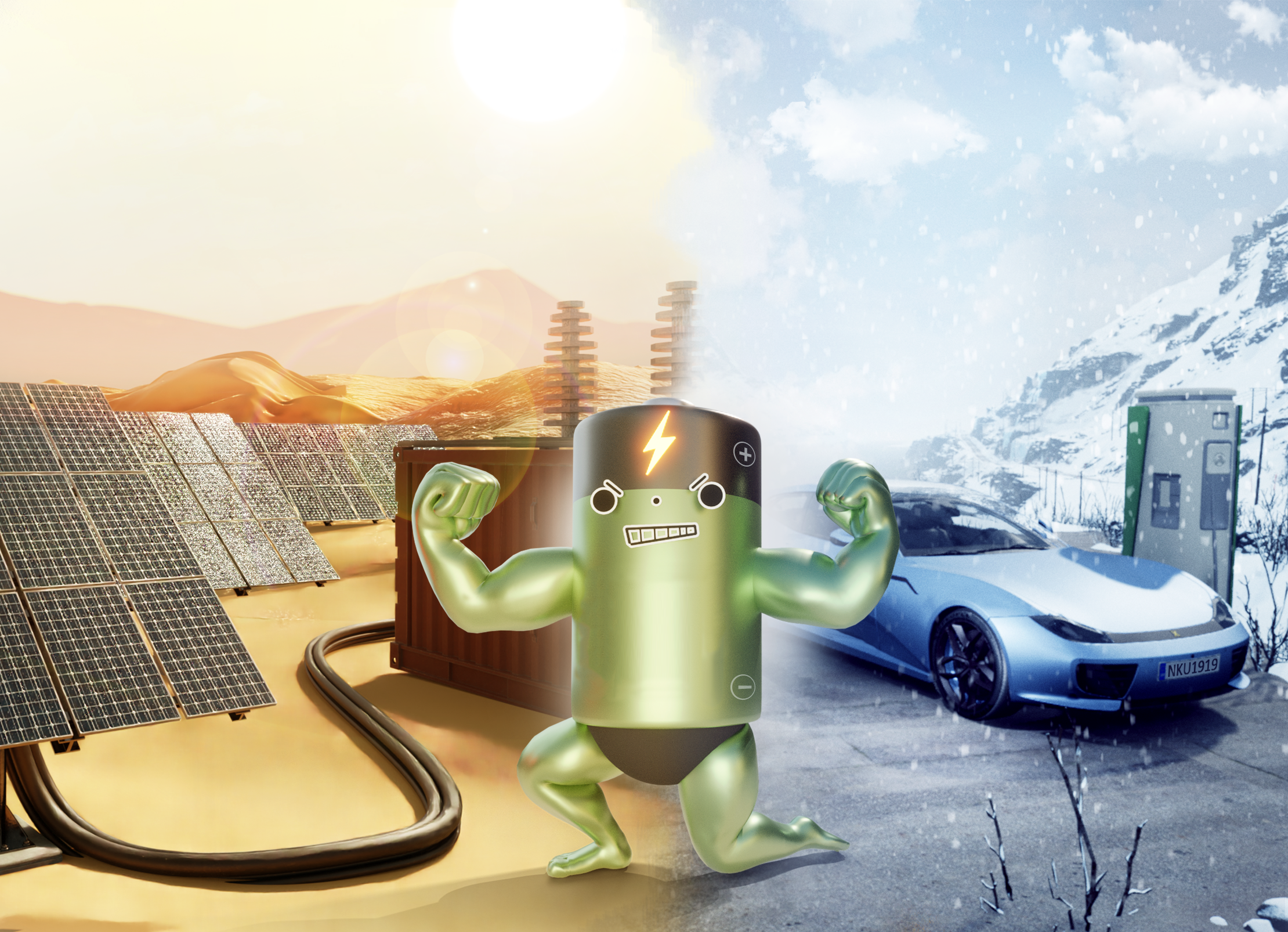 Wide-Temperature Rechargeable Batteries